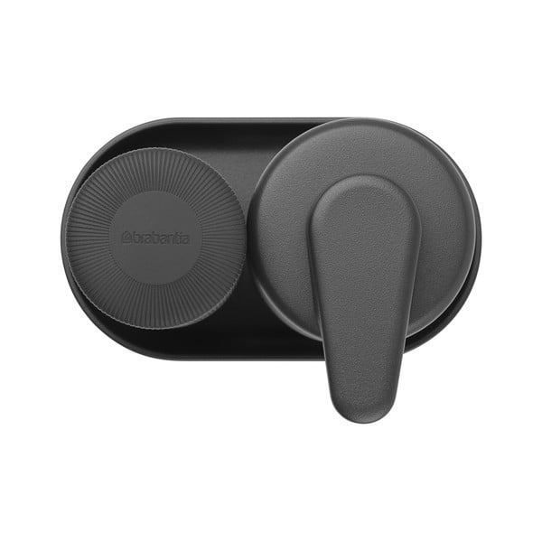 Сива пластмасова стойка за препарати SinkStyle – Brabantia-image-4