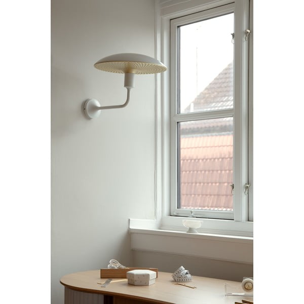 Бяла метална стенна лампа без абажури Santé – UMAGE-image-1