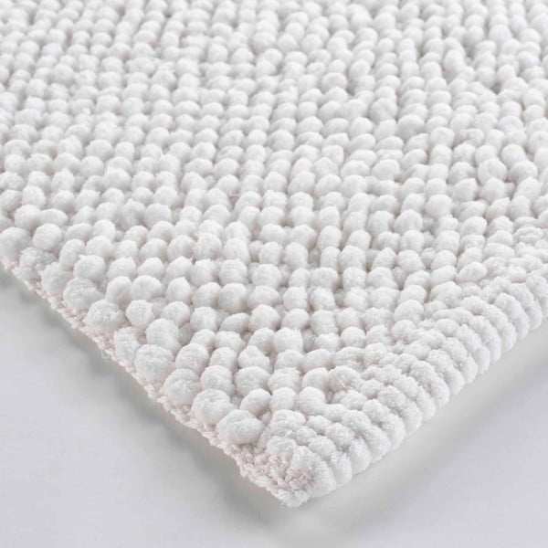 Бял килим за баня 50x80 cm Yanis – douceur d'intérieur-image-3