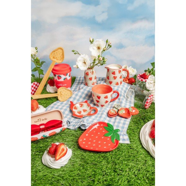 Глинени вази в комплект 3 бр. (височина 9,5 cm) Fruit – Sass & Belle-image-3