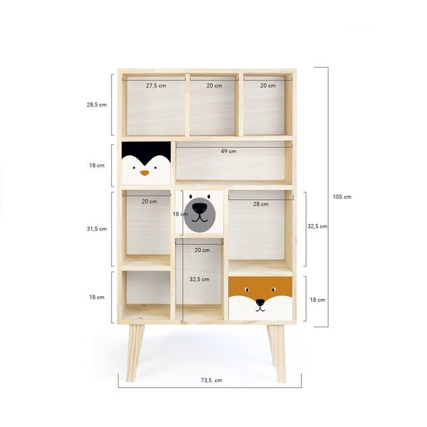 Бяла библиотека Animals - Little Nice Things-image-2