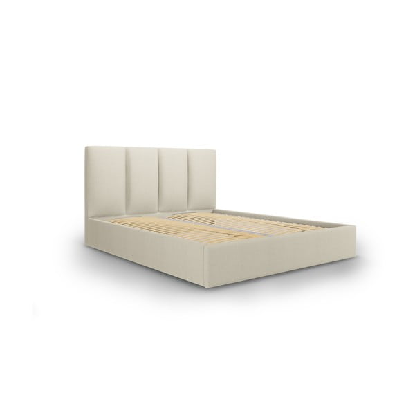 Бежово двойно легло , 140 x 200 cm Juniper - Mazzini Beds
