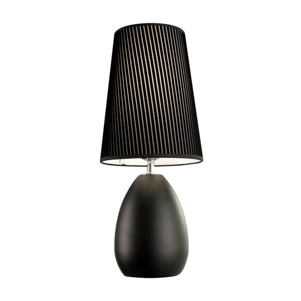 Černá stolní lampa Luxo