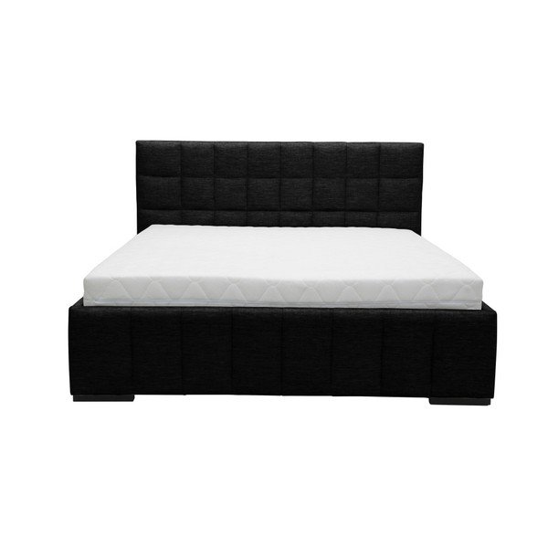 Černá dvoulůžková postel Mazzini Beds Dream, 180 x 200 cm-image-2