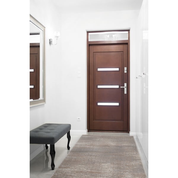 Сиво-бежова пътека 80x250 cm Soft Gik P – FD-image-1