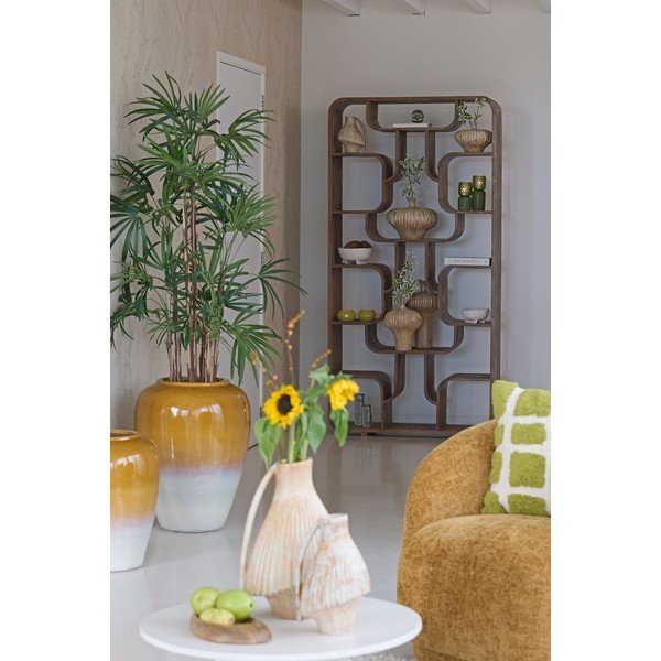 Стелаж от масивно манго в естествен цвят 100x200x30 cm Labare – Light & Living-image-2
