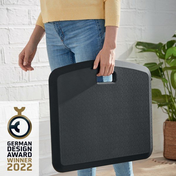Черна постелка против умора за работа в изправено положение ERGO Cosy - Leitz-image-4