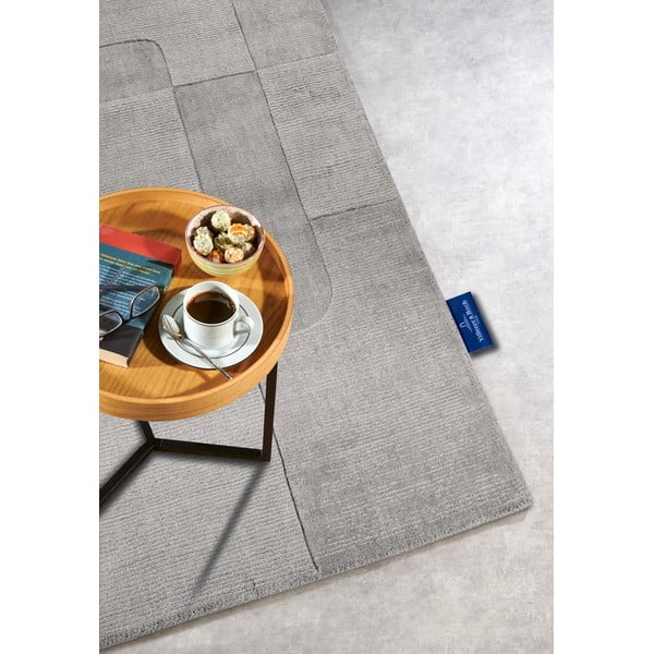 Сив ръчно изработен вълнен килим 80x150 cm Charlotte – Villeroy&Boch-image-2