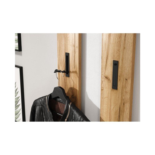 Комплект за коридор от декор от дъб в бял и естествен цвят Libbiano – Germania-image-4