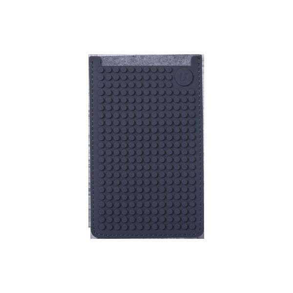 Универсален голям калъф за телефон PixelArt, сив/сив - Pixel bags