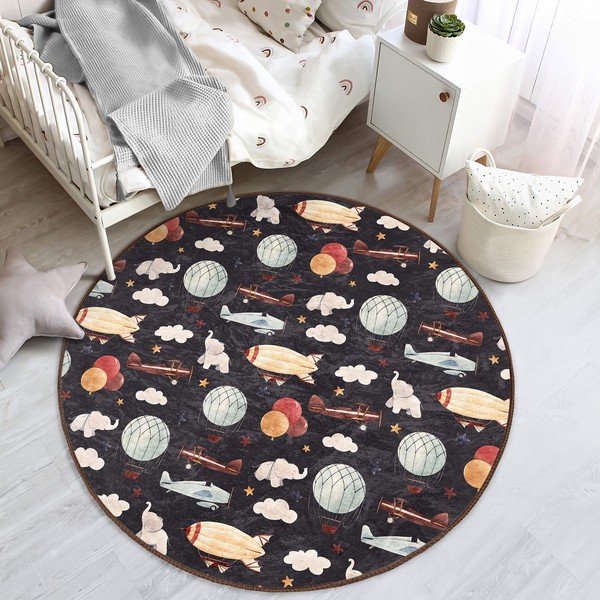 Детски килим ø 100 cm Comfort - Mila Home-image-1