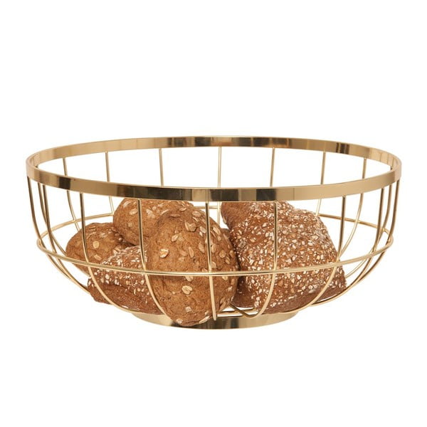 Купа с плодове Настоящо време Злато Open Grid - PT LIVING-image-3