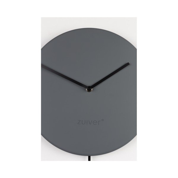Минимален сив стенен часовник - Zuiver-image-4
