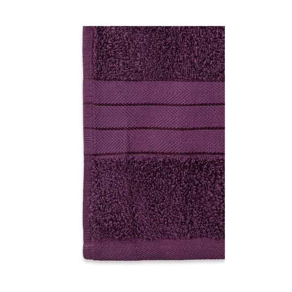 Бордо памучни хавлиени кърпи в комплект от 2 бр. от тери 70x140 cm – Good Morning-image-1