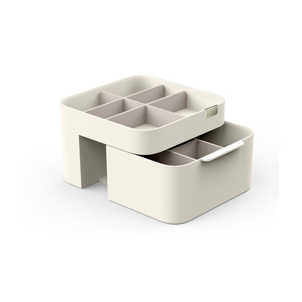 Кремав козметичен органайзер с чекмедже Viva - Joseph Joseph-image-3