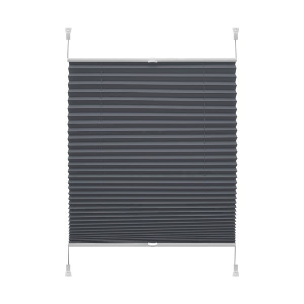 Антрацитна ролетна щора 72,5x150 cm Plisé Verona – Gardinia