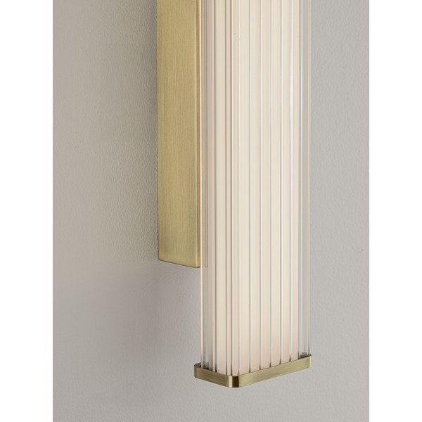 Матово златиста метална LED стенна лампа Misty – Nova Luce-image-3