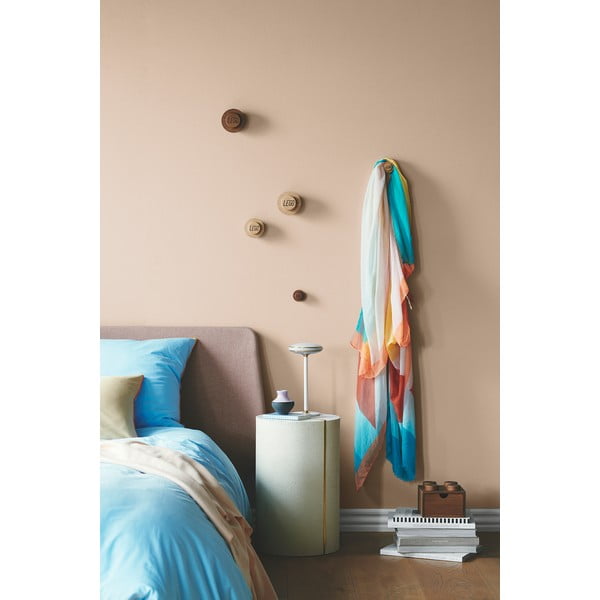 Комплект от 3 куки за стена, изработени от тъмно оцветено дъбово дърво Wood - LEGO®-image-3