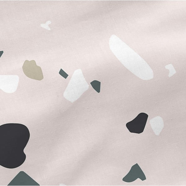 Комплект от 2 памучни калъфки за възглавници, 50 x 75 cm Granite - Blanc-image-1