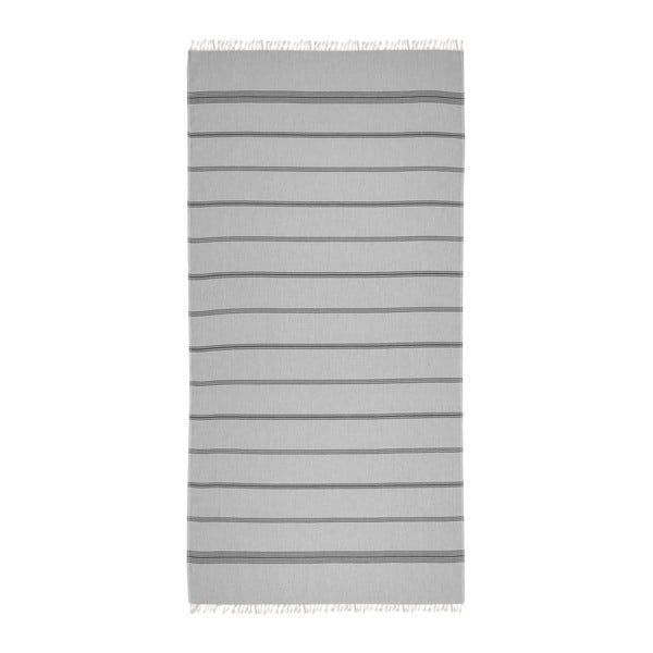Hammam osuška Loincloth Line Grey, 80x170 cm