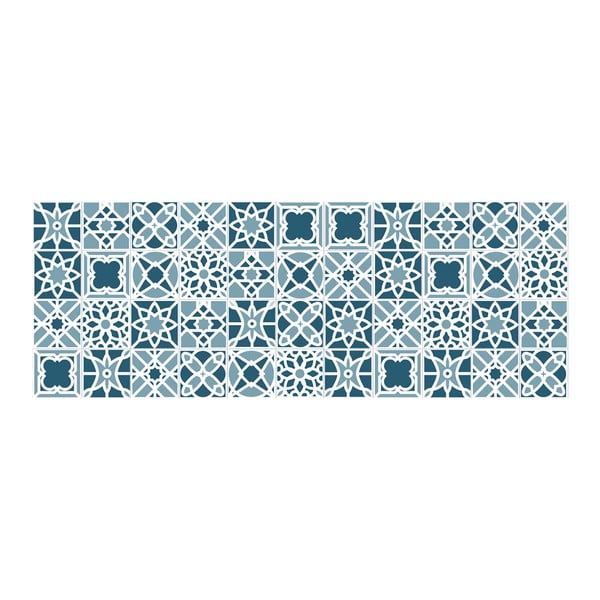 Vinylový koberec Floorart Zaragoza Azul, 66 x 180 cm