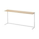 Бял/в естествен цвят дървен  допълнителен рафт 90x18 cm Tower – YAMAZAKI