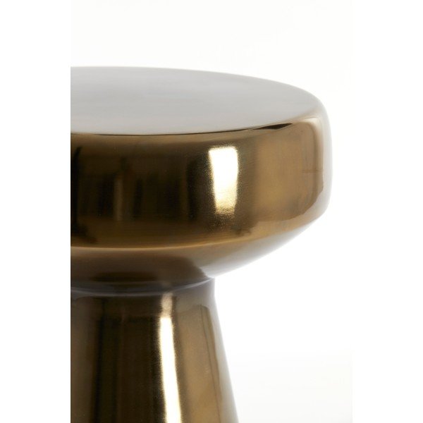 Метална кръгла странична масичка ø 38 cm Dakwa – Light & Living-image-1