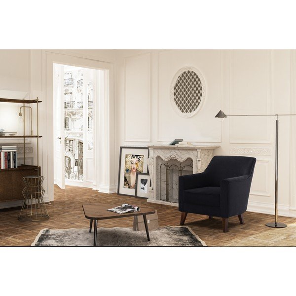 Černé křeslo Jalouse Maison Kylie-image-1