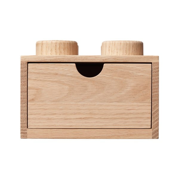Детска кутия за съхранение, изработена от дъбова дървесина Wood - LEGO®