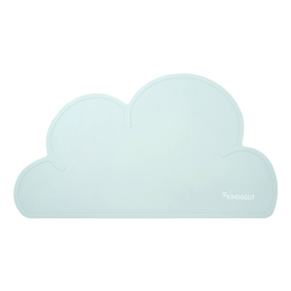 Синя силиконова подложка Cloud, 49 x 27 cm - Kindsgut