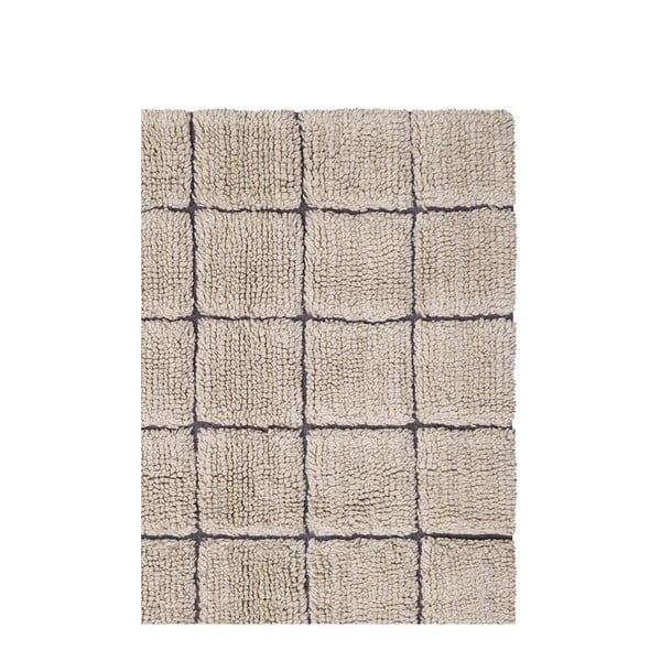 Бежов ръчно изработен вълнен килим 230x300 cm Mosaic Sandstone – Lorena Canals-image-4