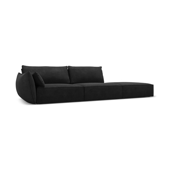 Тъмносив шезлонг (ляв ъгъл) Vanda – Mazzini Sofas-image-2