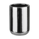 Керамична чаша за четки за зъби в сребрист цвят Lotus – Mette Ditmer Denmark