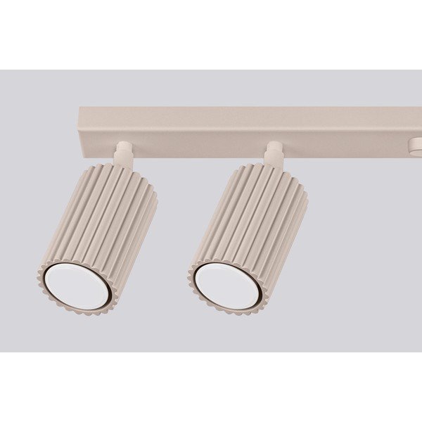 Кафяво-сив метален прожектор 6,5x117 cm Gleam – Sollux-image-3