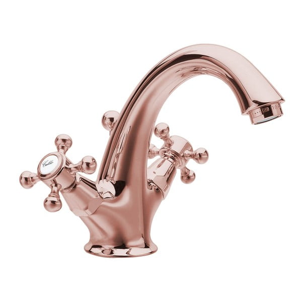 Розова стояща батерия за мивка Antea – Sapho-image-2