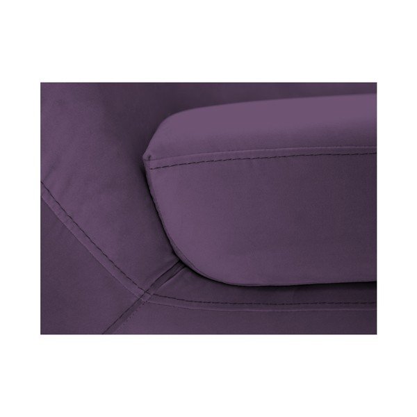 Fialová třímístná pohovka Mazzini Sofas Amelie-image-3
