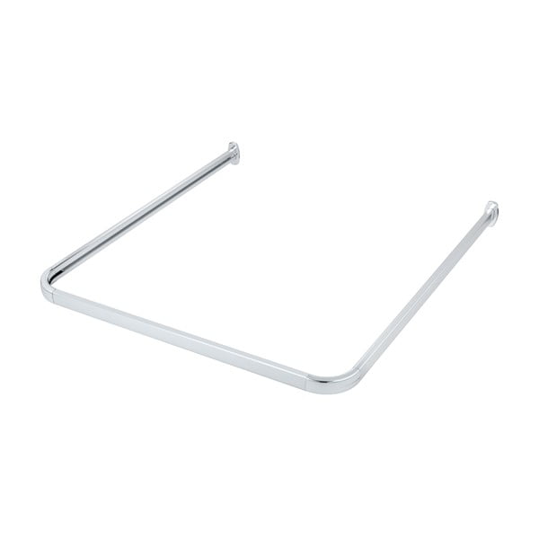 Прът за душ завеса в лъскаво сребристо Era – Wenko-image-3