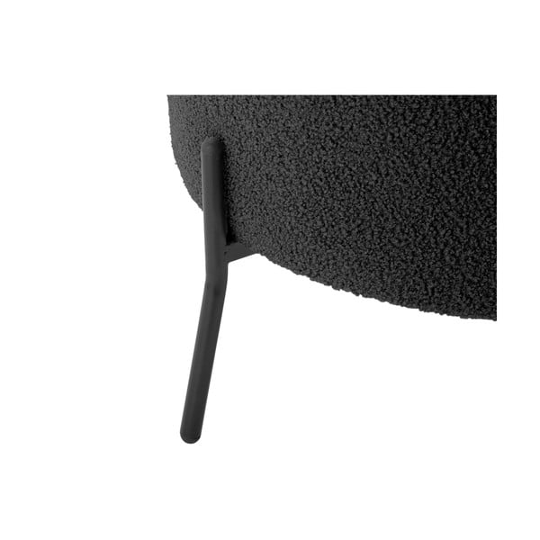 Черно кресло от плат букле Noble – Leitmotiv-image-4