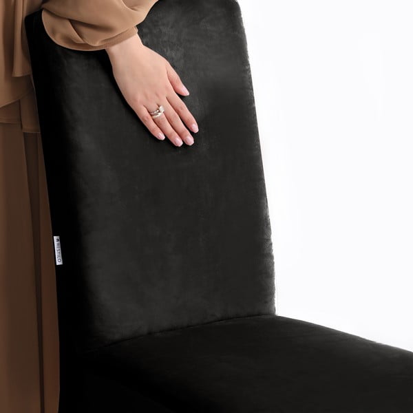 Черно ластично покривало за стол 48 cm Sento – Restilo-image-4