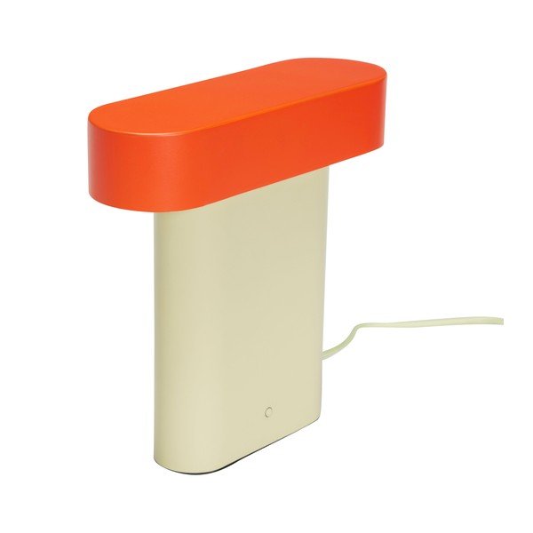 Оранжева и бежова настолна лампа (височина 25 cm) Sleek - Hübsch-image-4