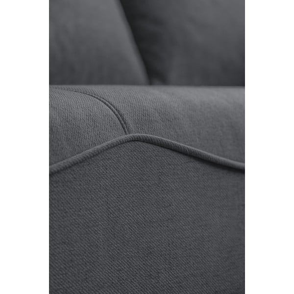 Тъмносив ъглов разтегателен диван (променлив) Homely Tommy - Miuform-image-4