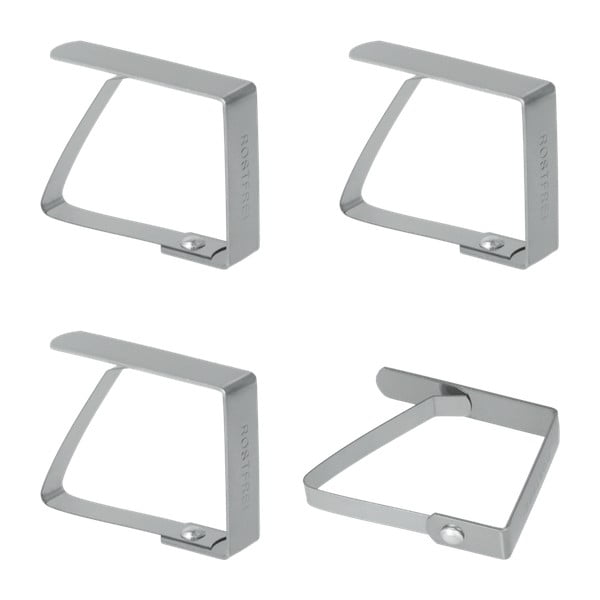 Метални щипки за покривки в комплект 4 бр. – Metaltex-image-1