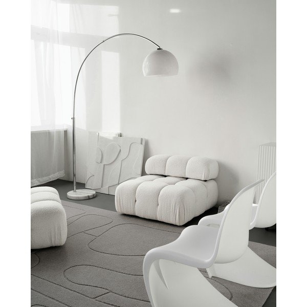 Сив вълнен килим 133x190 cm Morphic – Agnella-image-2