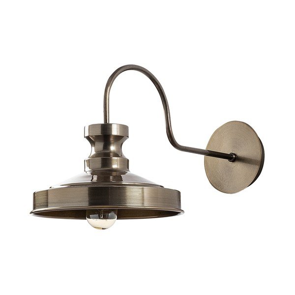 Стенна лампа в месингов цвят ø 22 cm Kiruna – Opviq lights