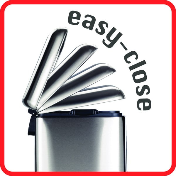 Кошче за отпадъци от педална стомана 5 л Leno - Wenko-image-2