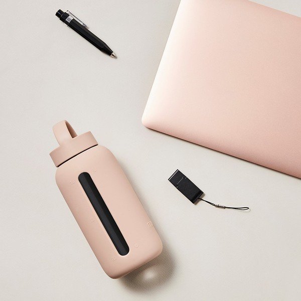 Светлокафява бутилка за пътуване  720 ml Desert Rose – Muuki-image-1