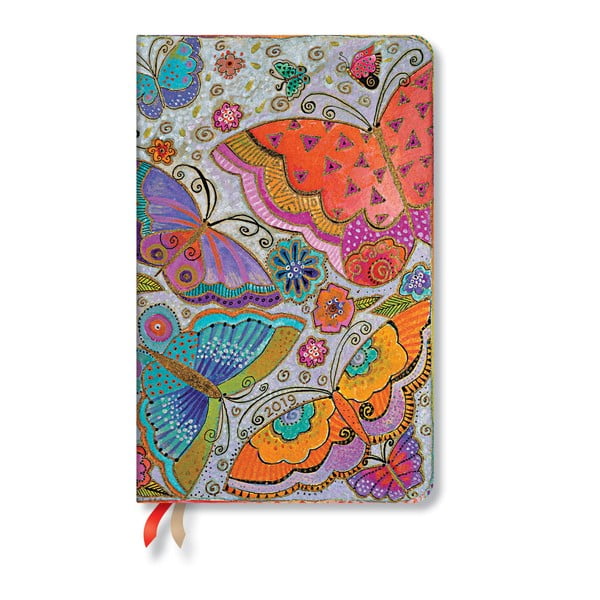 Дневник за 2019 г. Flutterbyes, 13,5 x 21 cm - Paperblanks