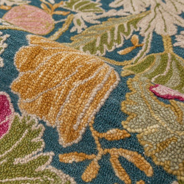 Ръчно изработен вълнен килим 120x170 cm Daphne Shaped Floral – Flair Rugs-image-4