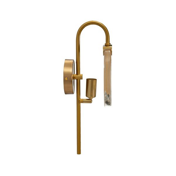 Стъклена стенна лампа  в златист цвят Softy – Mauro Ferretti-image-2