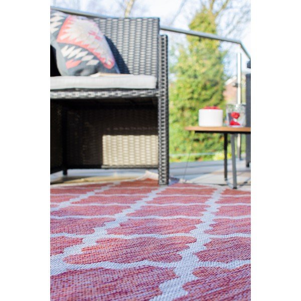 Червен и бежов килим Padua, 120 x 170 cm - Flair Rugs-image-4